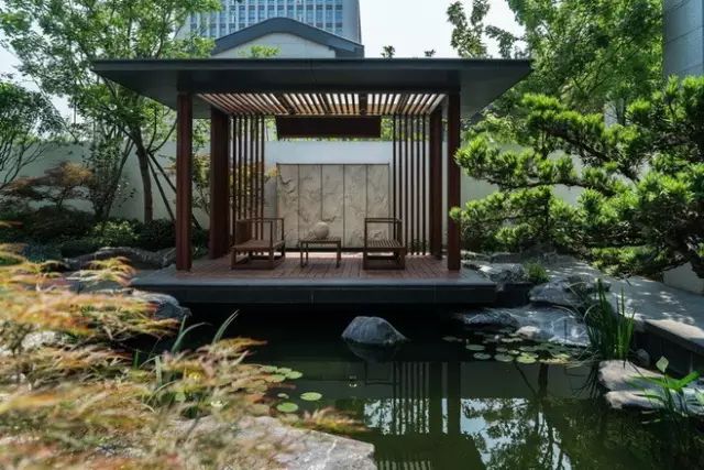天博体育官方平台入口私家“中式庭院”设计恬静自然的中式花园才是院子应有的样子(图3)